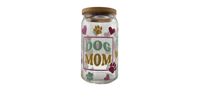 Dog Mom (16oz Glass)