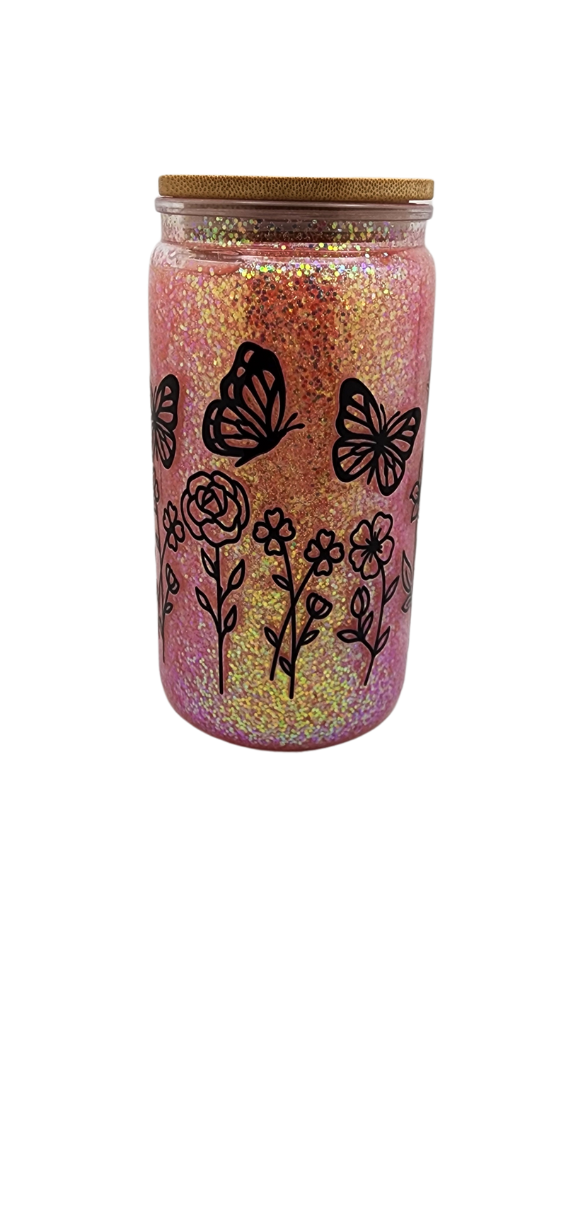 Flowers & Butterflies (16oz)