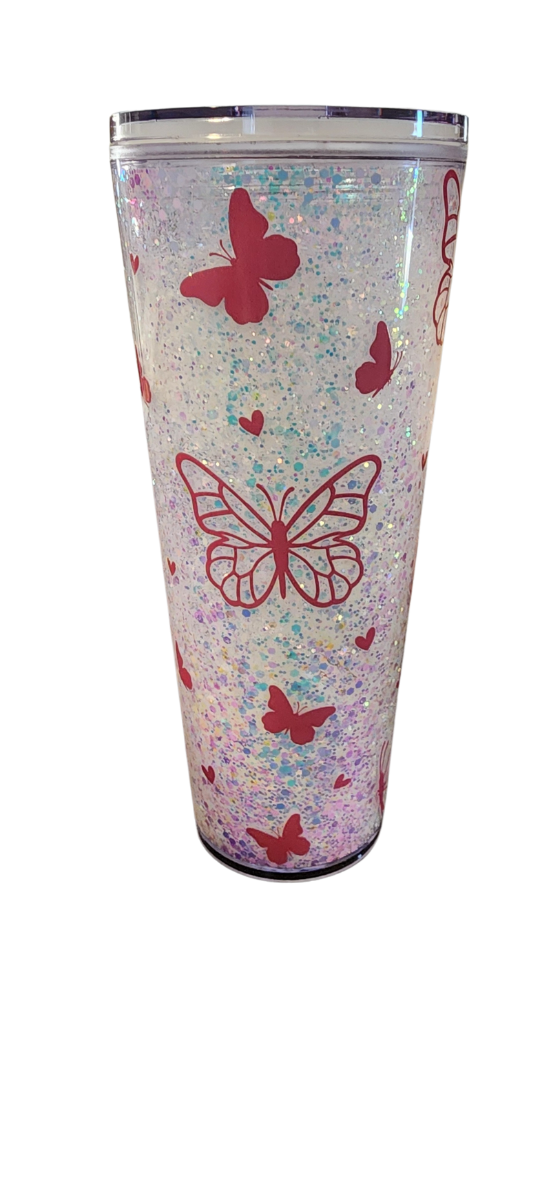 Pink Butterflies (24oz)