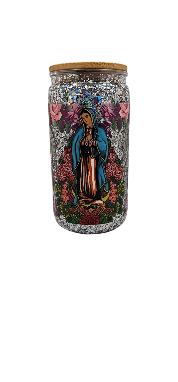 Silver Mother Mary (16oz)