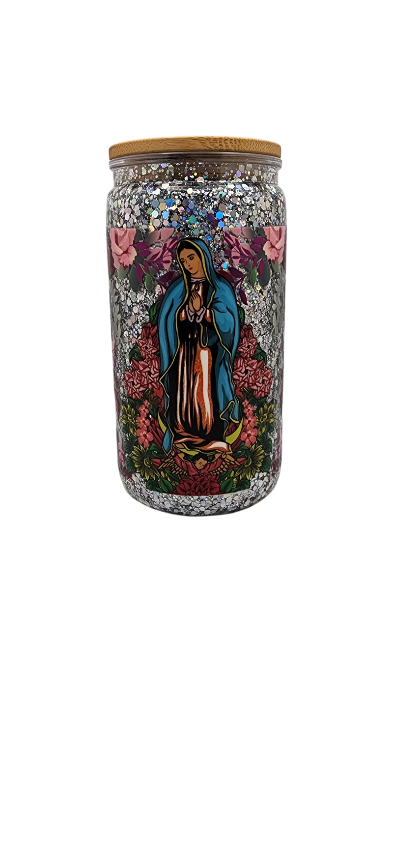 Silver Mother Mary (16oz)