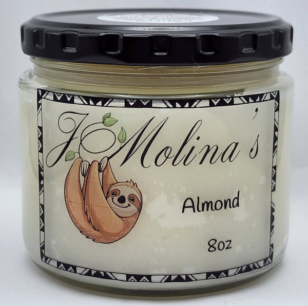 Almond Scented Candle